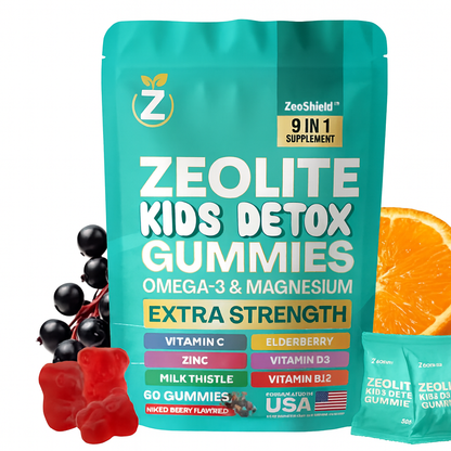 Zeolite Kids Detox Gummies - Mixed Berry