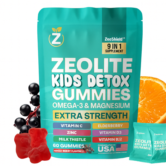 Zeolite Kids Detox Gummies - Mixed Berry