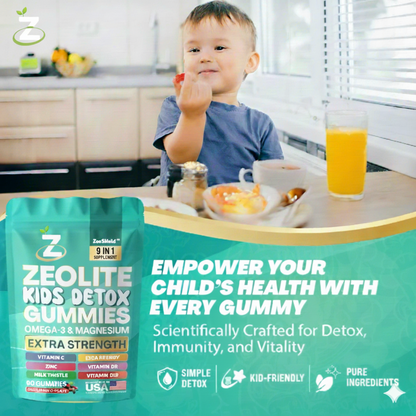 Zeolite Kids Detox Gummies - Mixed Berry